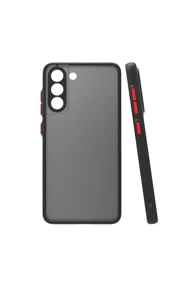 TheGencoo Samsung Galaxy S21 Fe Case Montreal Silicone Cover - Black
