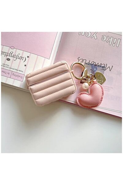 Zebana Zb-Ap5 AirPods 4. Generation Compatible Water Bracelet Detailed Case Pink