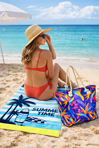 kuru Τσάντα παραλίας - Μωβ - Το στοιχείο δεν είναι διαθέσιμο