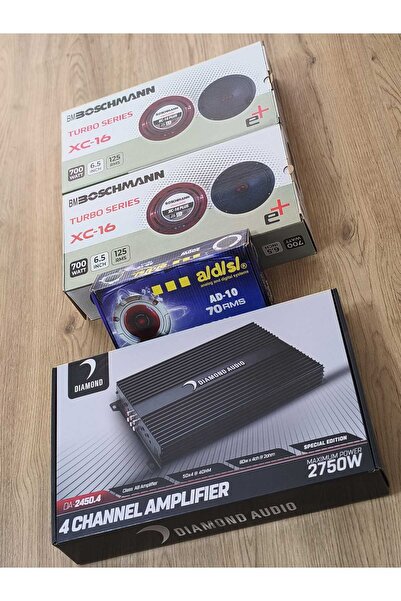 Boschmann 16 cm midrange hazır set kampanyası