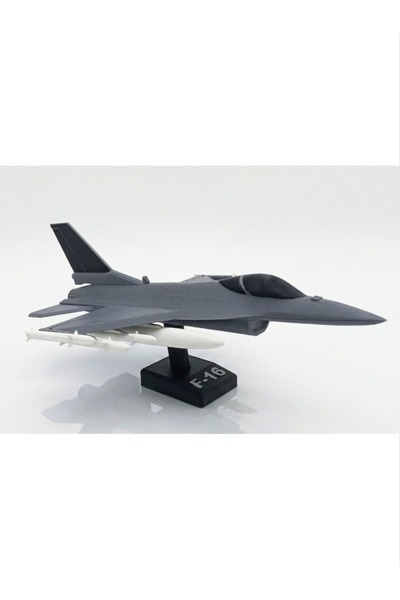 SARIBAŞ TEKNOLOJİ 1:100 Ölçek F-16 Fighting Falcon Tam Muhimmatlı Savaş Uçağı...