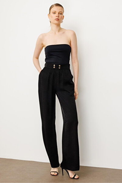 Moda İlgi Κομψός Σχεδιασμός Καθημερινό Άνετο Παντελόνι με Φαρδιά Μπατζάκια