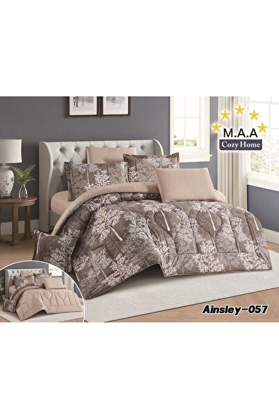 Moon Summer Bedspread Nefren 8 Pieces Microfiber Jacquard