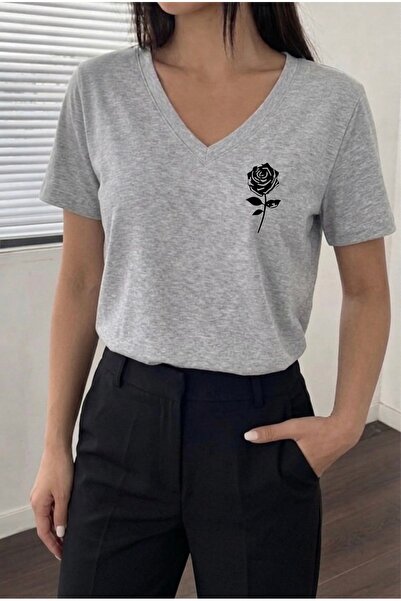 FUFLUNS ΓΥΝΑΙΚΕΙΟ ΜΠΛΟΥΖΑΚΙ OVERSIZE ΜΕ ΣΤΑΜΠΑ ΜΙΚΡΟ ΤΡΙΑΝΤΑΦΥΛΛΟ ΚΑΙ ΛΟΥΡΑΚΙ...