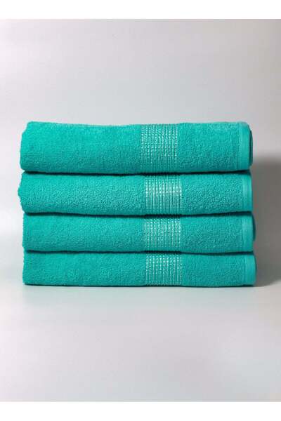 Baltic Linen 4-Pieces Bath Towels Set, 100% Cotton, Ultra Soft, Antibacterial...