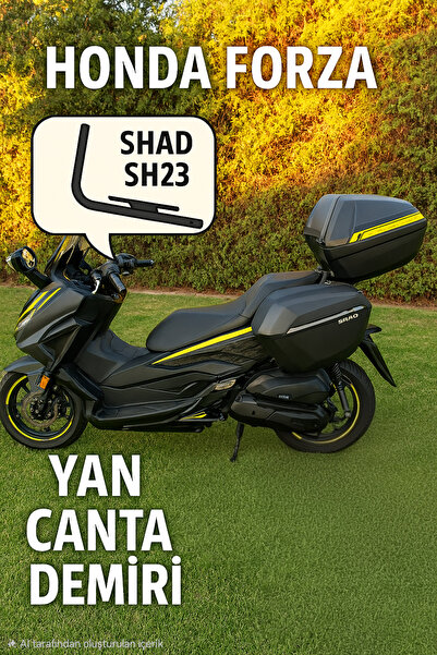 Yerlikit Honda Forza 3p shad sh23 Yan Çanta Demiri