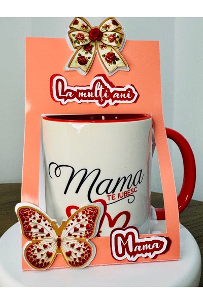OEM Cană personalizată cu mesaj pentru MAMA