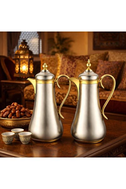 Generic طقم 2 ترمس عملى لحفظ المشروبات