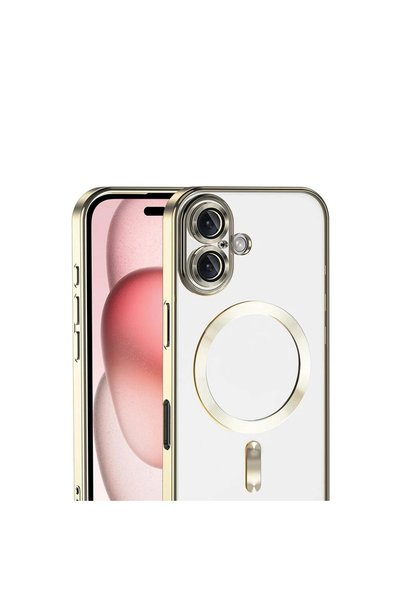 Covpor M-Safe Supporting Transparent Silicone Kross Cover with Camera Lens Protection for iPhone 17
