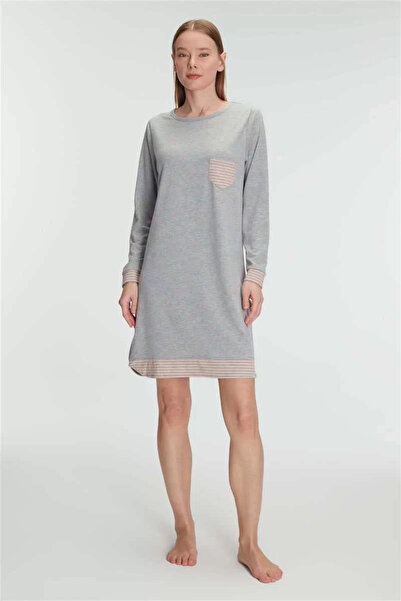 mtm My The Mall Clothing Women's Cotton Long Sleeve Soft Textured Breathable ...