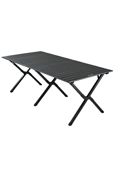 campfesto Campmaster Black Katlanabilir 150 Kg Kapasiteli Kamp Masası