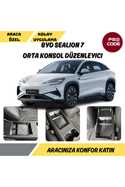 psa code BYD SEALION 7 Orta Konsol Düzenleyici-organizer