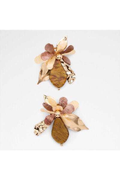 Aldo Paolla Womens Brown Earrings