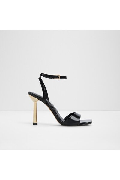 Aldo صنادل نسائية سوداء فاخرة