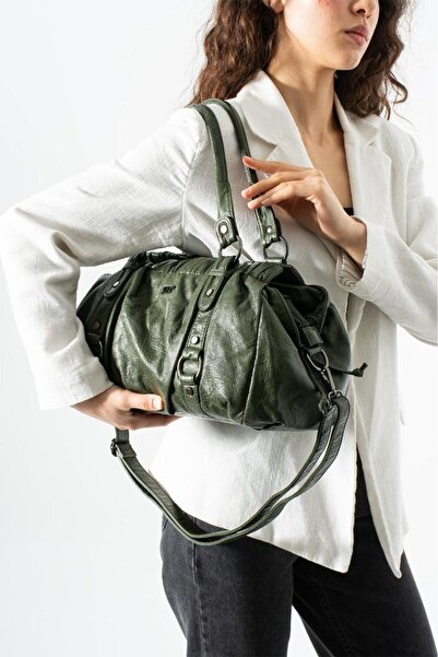 Baginn Γυναικεία τσάντα ώμου από δερματίνη Vegan-Synthetic Leather Cross Stra...