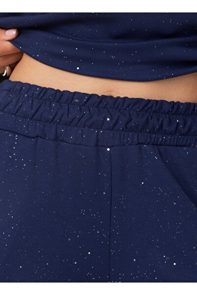 PEKA Γυναικείο ύφασμα μοντάλ με γκλίτερ