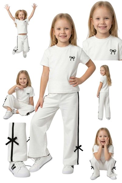 NEWKİDS Fi̇yonk Detailled Girls' Set