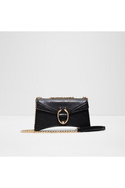 Aldo Fortuna Womens Black Shoulder Bag
