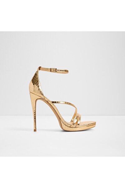 Aldo صندل نسائي ذهبي من أوديلا