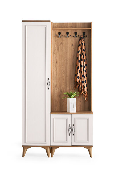 Erz Design Irmak Portmanto Askılık Ayakkabılık 100x37x195