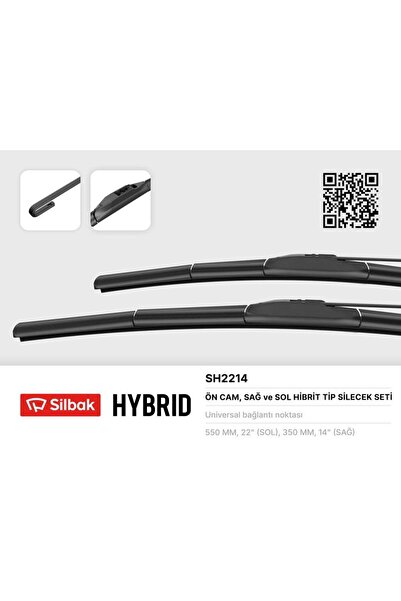 Silbak NRZSNT SILECEK SUPURGESI TAKIMI ON 550mm / 350mm HYUNDAI GETZ TB (1505...