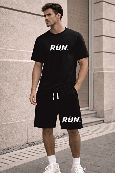 x-compass life Run. Essential Women's / Men's Unisex T-Shirt Shorts Set Overs...
