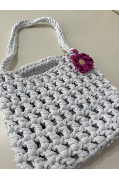 örgü Handmade Mesh Shoulder Bag – Modern & Lightweight Design