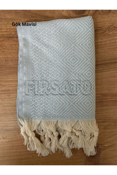 Fırsato Crystal Patterned 100% Cotton Hair Drying Towel |   Head Towel |   Peşkir – 45X90 cm (1 Piece)