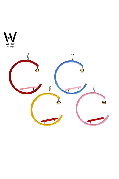 Wahw Pet Kuş Gondol Salıncak Zilli - 01703