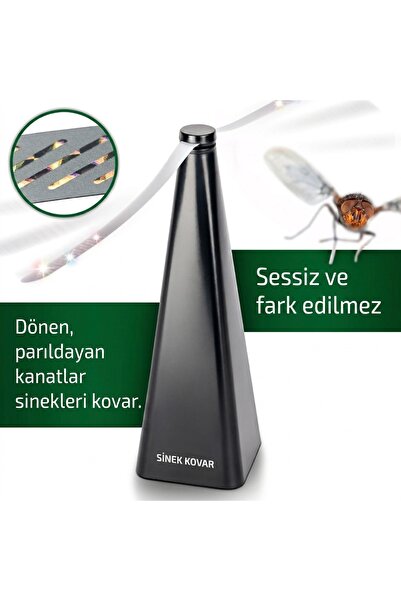 Maxi Life Sinek Kovucu Pervane - Yemek Masası ve Piknik İçin Portatif Sinek Uzaklaştırıcı