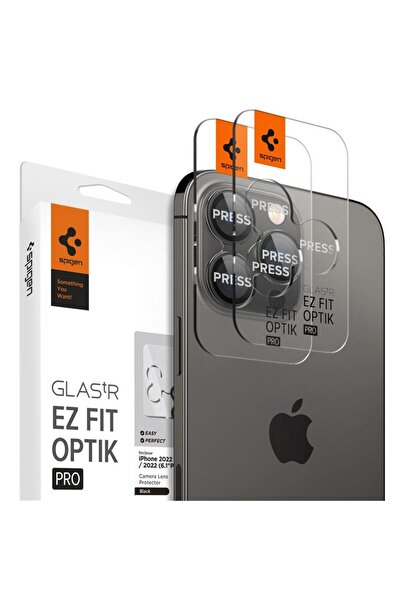 Spigen tR EZ Fit Optik Pro 2P,bk-iPhone 14 Pro/Max