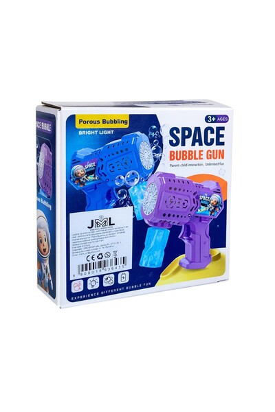 Issa Pistol Baloane de Săpun 14x14cm cu Lumini LED, cu Rezervor Lichid
