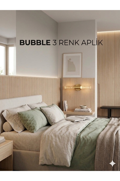 GOLDX Bubble 3 Renk Kristal Aplik – Estetik ve Fonksiyonellik Bir Arada!