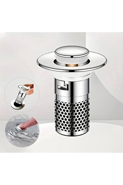 feys shop Akıllı Lavabo Gider Süzgeci - Koku ve Böcek Önleyici Filtreli Gider...