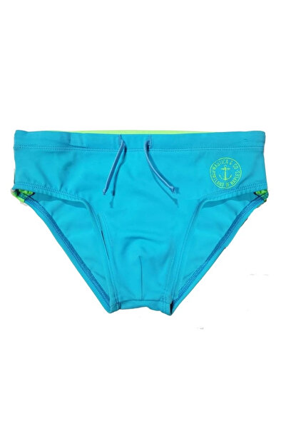 ALFA AKSESUAR 03 Sunset Turquoise Boy Slip Swimsuit