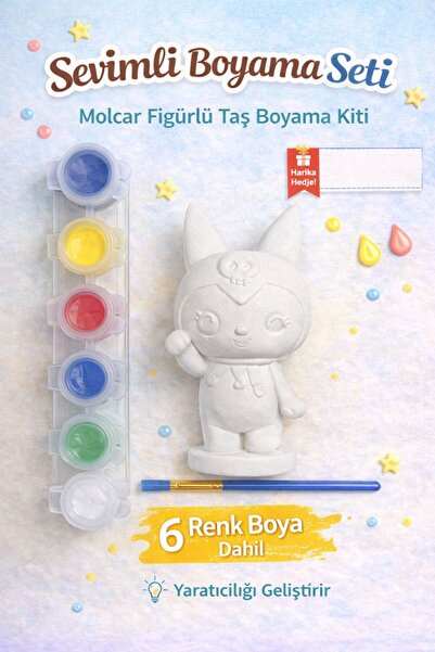 ÖZ KIRTASİYE Kuromi Taş Boyama Seti