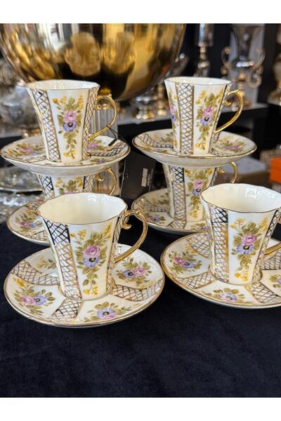 LOKMAN ZÜCCACİYE SHOWROOM 6-Piece 24K Original Gold Gilt Special Design Hand ...