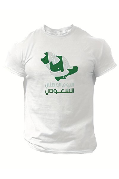 yiou trendy clothing قميص رجالي لليوم الوطني السعودي