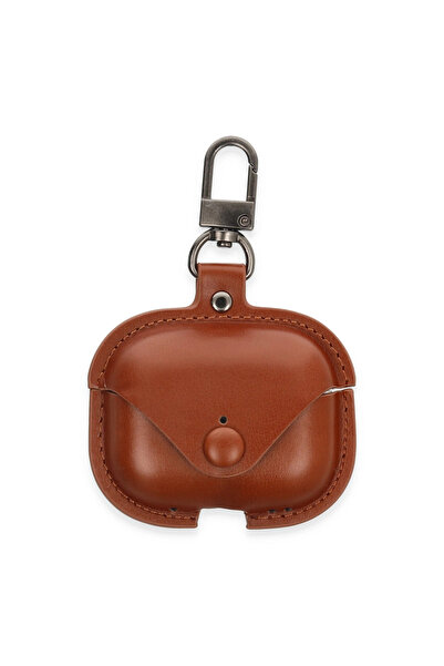 magicool Apple AirPods Pro 2 (2Nd Generation) Bag Leather Case - Tan