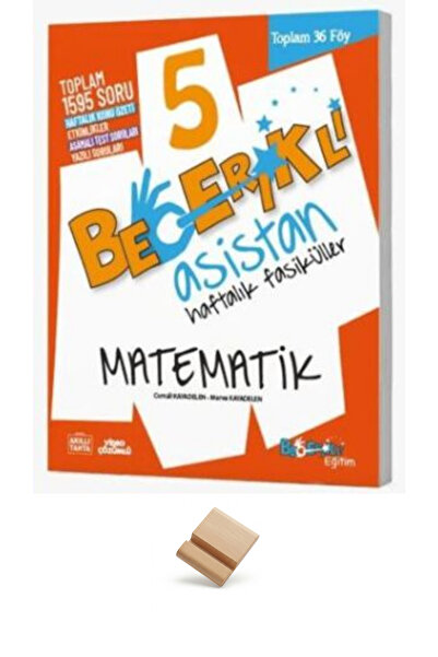 Fenomen Yayıncılık Becerikli Asistan 5. Sınıf Matematik Haftalık Fasiküller +...