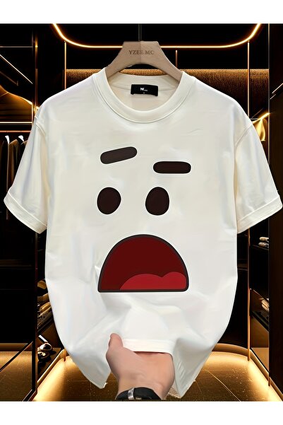yiou trendy clothing تي شيرت رجالي صيفي جديد متعدد الاستخدامات بأكمام قصيرة، ...