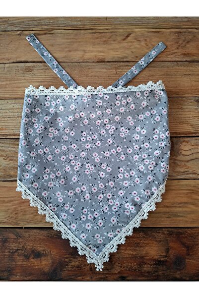 Mufincollection Βαμβακερή μπαντάνα με δαντέλα και λουλουδάτο σχέδιο – Γυναικε...