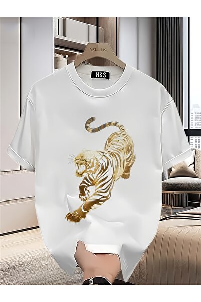 yiou trendy clothing تي شيرت رجالي صيفي جديد متعدد الاستخدامات بأكمام قصيرة، ...