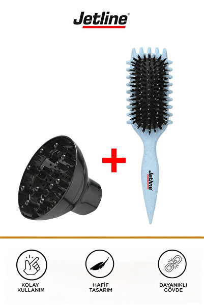 Ripple Vigo Headgear + TRK033 Magical Curl Magic Styling Comb