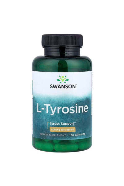 SWANSON L-Tyrosine Stress Support 500 mg 100 Caps
