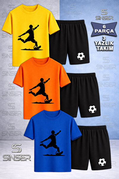 SS SİNSER تي شيرت للأطفال من FUTBOLCU SUT ATAN باللون الأسود مطبوع حسب الطلب ...