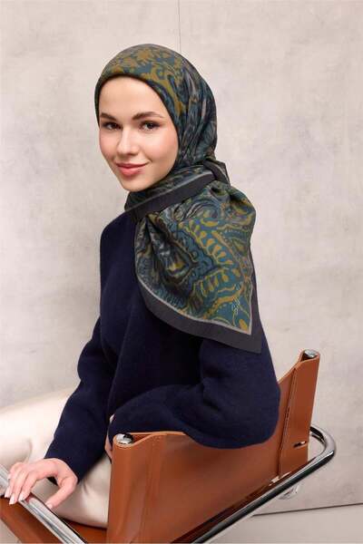 Silk Home Μαντίλα - Ναυτικό μπλε - Homewear