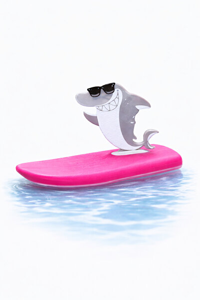 edoy OYUNCAK Çocuklar İçin Köpekbalığı Surf Oyuncağı – Havuz & Plaj Eğlencesi...