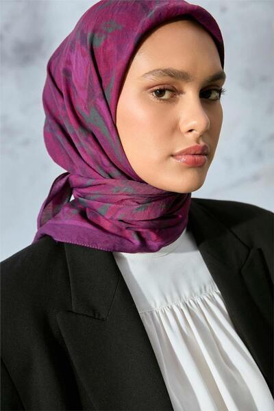 Silk Home Μαντίλα - Μωβ - Homewear