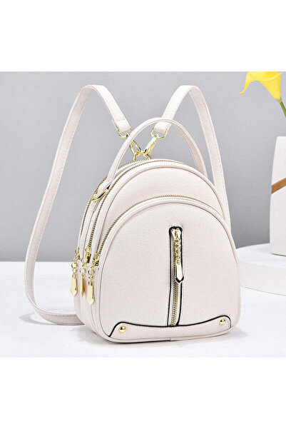 PandH Ecological Leather School Bag - White